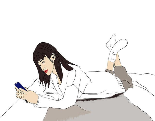 女性、玩手机、健康-康兴医疗健康官网